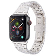 For Apple Watch Series 4 44mm Double T Stainless Steel Watch Band(Starlight) - free shipping - PMC TechLife - Order now!