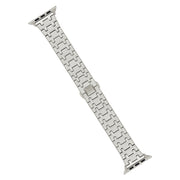 For Apple Watch 38mm Double T Stainless Steel Watch Band(Starlight)