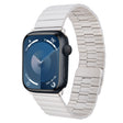 For Apple Watch Series 9 41mm Bamboo Stainless Steel Magnetic Watch Band(Starlight) - free shipping - PMC TechLife - Order now!
