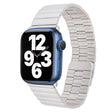 For Apple Watch SE 40mm Bamboo Stainless Steel Magnetic Watch Band(Starlight) - free shipping - PMC TechLife - Order now!