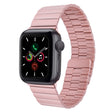 For Apple Watch Series 5 40mm Bamboo Stainless Steel Magnetic Watch Band(Pink) - free shipping - PMC TechLife - Order now!