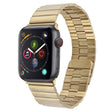 For Apple Watch Series 4 40mm Bamboo Stainless Steel Magnetic Watch Band(Gold) - free shipping - PMC TechLife - Order now!