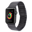 For Apple Watch 42mm Bamboo Stainless Steel Magnetic Watch Band(Black) - free shipping - PMC TechLife - Order now!