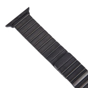 For Apple Watch 42mm Bamboo Stainless Steel Magnetic Watch Band(Black)
