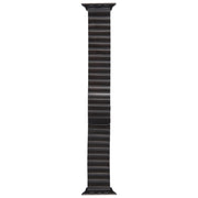For Apple Watch 38mm Bamboo Stainless Steel Magnetic Watch Band(Black)