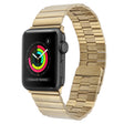 For Apple Watch 38mm Bamboo Stainless Steel Magnetic Watch Band(Gold) - free shipping - PMC TechLife - Order now!