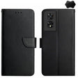 For TCL 50 SE/40 NxtPaper 4G Genuine Leather Fingerprint-proof Flip Phone Case(Black) - More Brand by PMC TechLife | Online Shopping South Africa | PMC TechLife | Buy Now Pay Later Mobicred