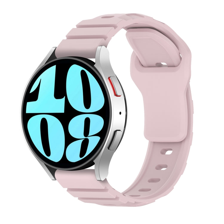 18mm Armor Silicone Watch Band(Pink)