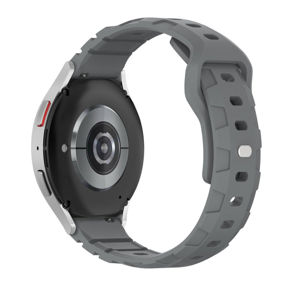 18mm Armor Silicone Watch Band(Space Grey)