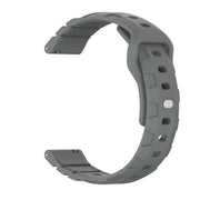 18mm Armor Silicone Watch Band(Space Grey)