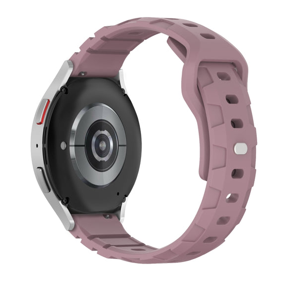 18mm Armor Silicone Watch Band(Dark Purple)