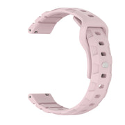 20mm Armor Silicone Watch Band(Pink)