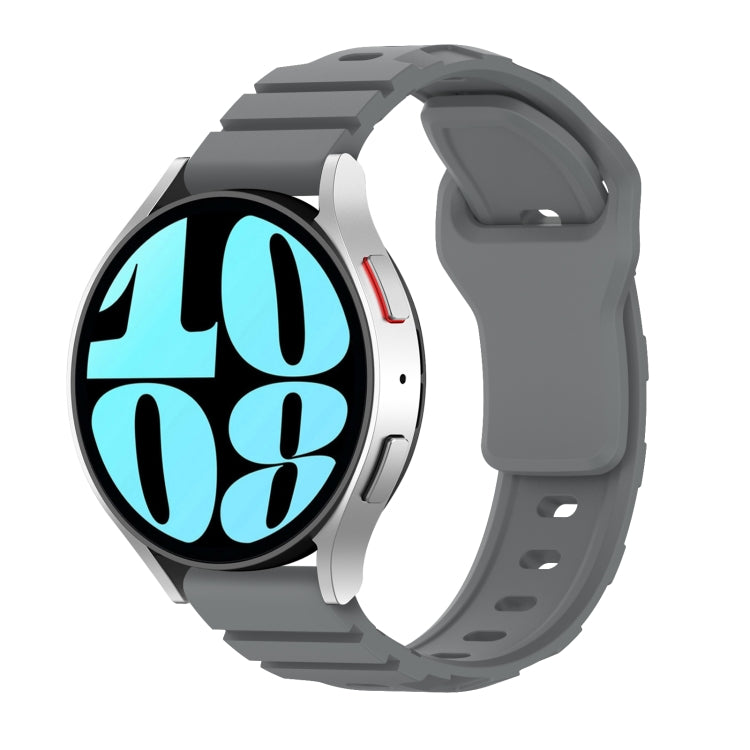 20mm Armor Silicone Watch Band(Space Grey)