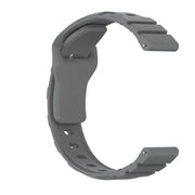 20mm Armor Silicone Watch Band(Space Grey)