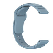 20mm Armor Silicone Watch Band(Rock Blue)