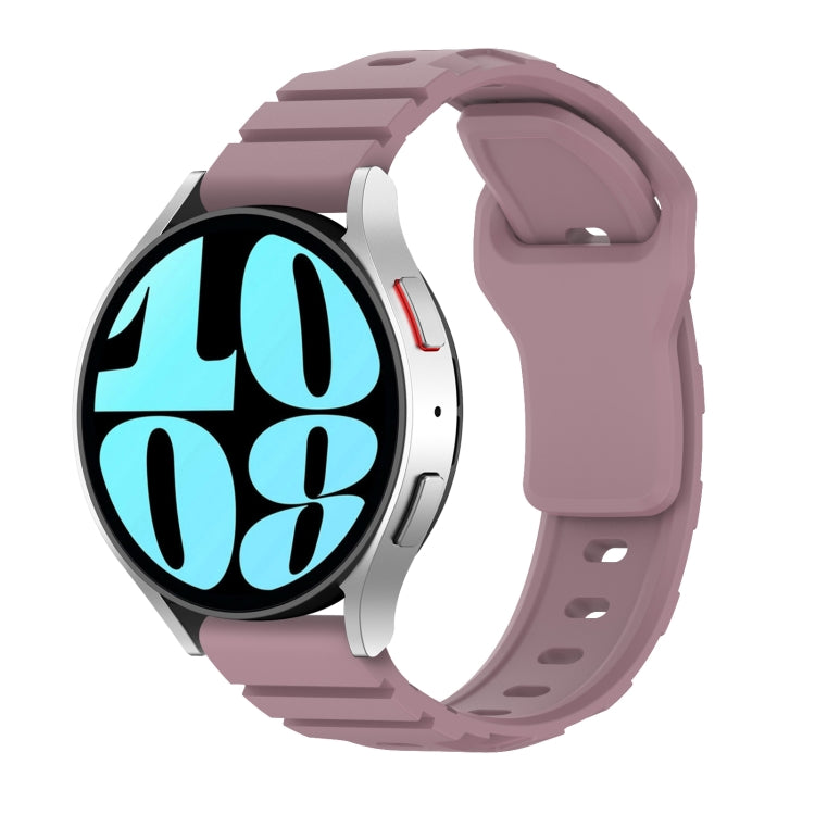 20mm Armor Silicone Watch Band(Dark Purple)