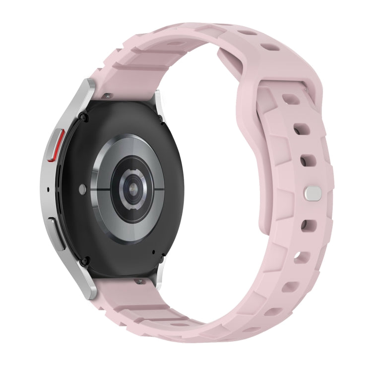 22mm Armor Silicone Watch Band(Pink)