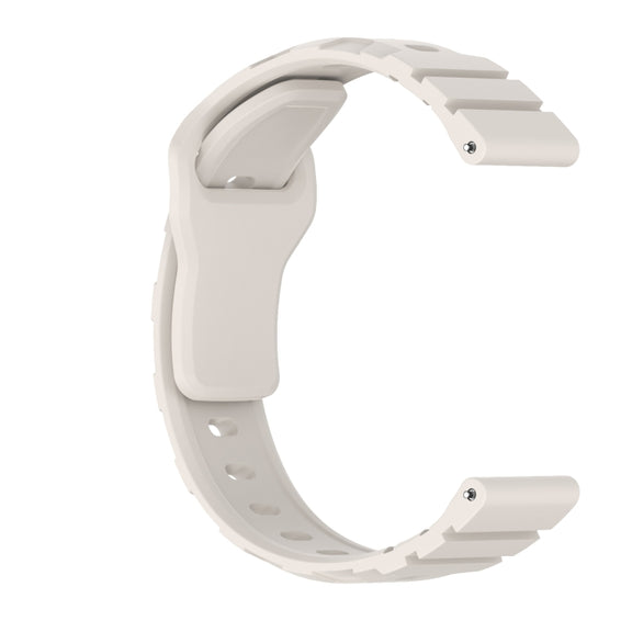 22mm Armor Silicone Watch Band(Starlight)