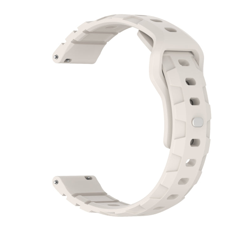 22mm Armor Silicone Watch Band(Starlight)