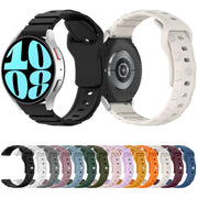 22mm Armor Silicone Watch Band(Yellow)