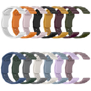 22mm Armor Silicone Watch Band(Yellow)