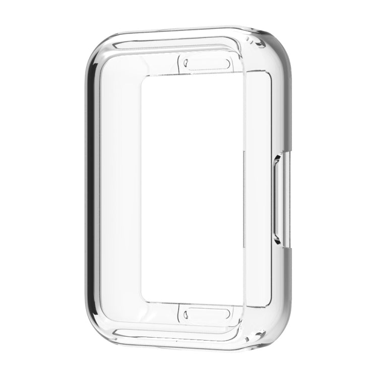 For Samsung Galaxy Fit 3 Half Pack Hollow TPU Watch Protective Case(Transparent)
