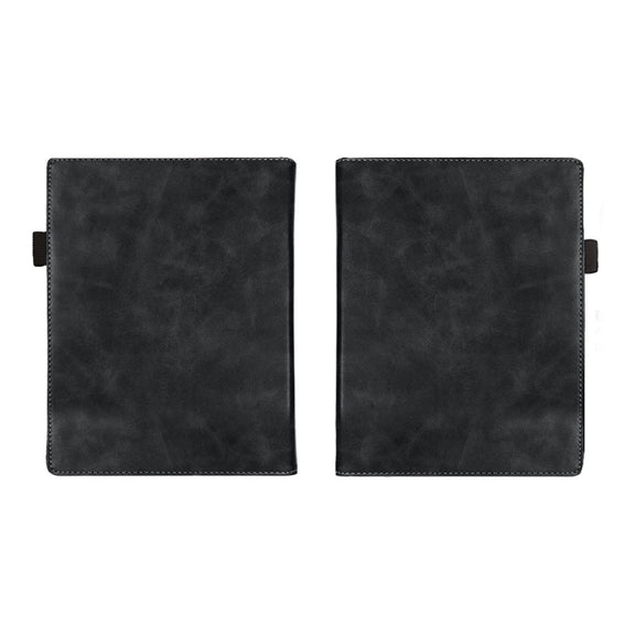 For Pocketbook InkPad 4 / Color 2 / 3 Calfskin Leather Smart Tablet Case(Black)