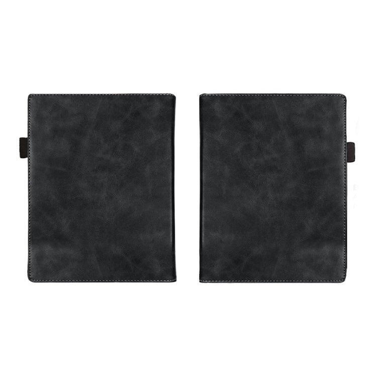For Pocketbook InkPad 4 / Color 2 / 3 Calfskin Leather Smart Tablet Case(Black)