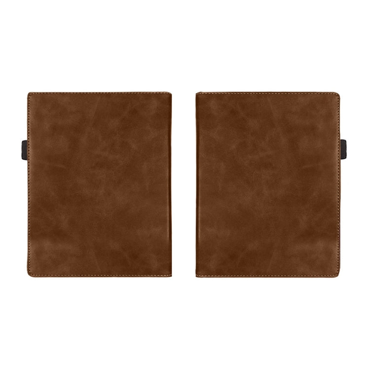 For Pocketbook InkPad 4 / Color 2 / 3 Calfskin Leather Smart Tablet Case(Brown)