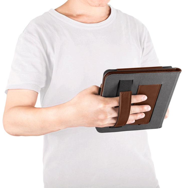 For Pocketbook InkPad 4 / Color 2 / 3 Calfskin Leather Smart Tablet Case(Brown)