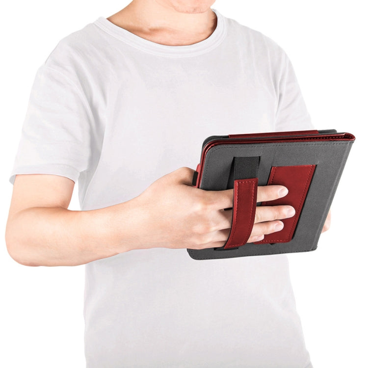 For Pocketbook InkPad 4 / Color 2 / 3 Calfskin Leather Smart Tablet Case(Red)