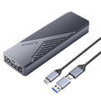 ORICO CNM2-U4 40Gbps USB4 M.2 NVMe SSD Enclosure(Grey) - HDD Enclosure by ORICO | Online Shopping South Africa | PMC TechLife | Buy Now Pay Later Mobicred