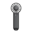 USAMS ZB288 Portable Type-C Rechargeable High Speed Handheld Mini Fan(Black) - Electric Fans by USAMS | Online Shopping South Africa | PMC TechLife | Buy Now Pay Later Mobicred