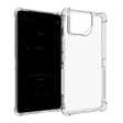 For Asus ROG Phone 8 Shockproof Non-slip Thickening TPU Phone Case(Transparent) - ASUS Cases by PMC TechLife | Online Shopping South Africa | PMC TechLife
