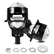 T01 1 Pair 3 inch Car Bifocal LED Lens Headlight, Left Driving (Black) - LED Headlamps by PMC TechLife | Online Shopping South Africa | PMC TechLife | Buy Now Pay Later Mobicred