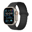 For Apple Watch Ultra 49mm I-Shaped Magnetic Silicone Watch Band(Black) - free shipping - PMC TechLife - Order now!