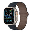 For Apple Watch Ultra 49mm I-Shaped Magnetic Silicone Watch Band(Midnight Chocolate) - Watch Bands by PMC TechLife | Online Shopping South Africa | PMC TechLife