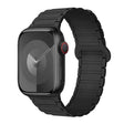 For Apple Watch 42mm I-Shaped Magnetic Silicone Watch Band(Black) - Watch Bands by PMC TechLife | Online Shopping South Africa | PMC TechLife