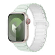 For Apple Watch 42mm I-Shaped Magnetic Silicone Watch Band(Mint White) - free shipping - PMC TechLife - Order now!