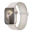 For Apple Watch 38mm I-Shaped Magnetic Silicone Watch Band(Starlight) - Watch Bands by PMC TechLife | Online Shopping South Africa | PMC TechLife