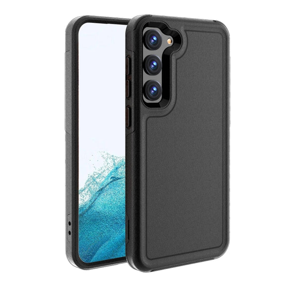 For Samsung Galaxy S23 5G RedPepper Armor PC Hybrid TPU Phone Case(Black)