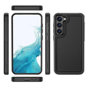 For Samsung Galaxy S23+ 5G RedPepper Armor PC Hybrid TPU Phone Case(Black)