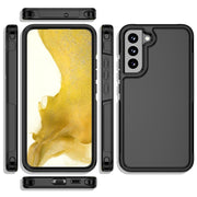 For Samsung Galaxy S22 5G RedPepper Armor PC Hybrid TPU Phone Case(Black)