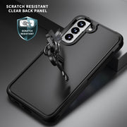 For Samsung Galaxy S22 5G RedPepper Armor PC Hybrid TPU Phone Case(Black)