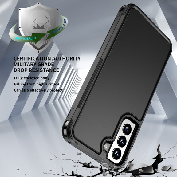 For Samsung Galaxy S22+ 5G RedPepper Armor PC Hybrid TPU Phone Case(Black)