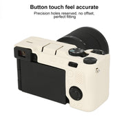 For Sony ILCE-7CM2 / A7C II / A7CR Glossy Soft Silicone Protective Case(White)