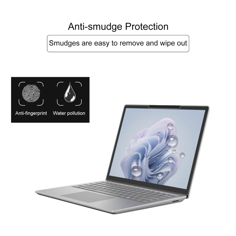 For Microsoft Surface Laptop 6 15 2pcs 9H 0.3mm Explosion-proof Tempered Glass Film