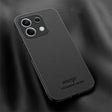 For Redmi Note 13 4G HUIYI Leather Magnetic Phone Case(Black) - Xiaomi Cases by PMC TechLife | Online Shopping South Africa | PMC TechLife | Buy Now Pay Later Mobicred