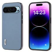 For Google Pixel 9 ABEEL Arashi Texture PU Phone Case(Curtain Blue)