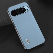 For Google Pixel 9 ABEEL Arashi Texture PU Phone Case(Curtain Blue)